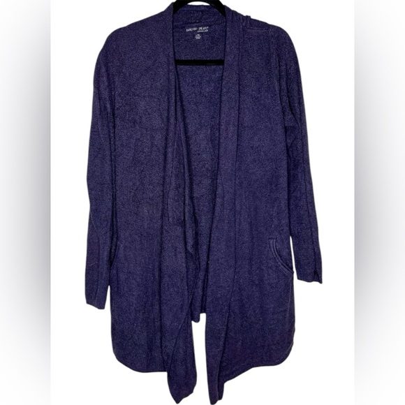 Barefoot Dreams Cozychic Lite Island Wrap in Tidewater Navy Blue Large/Extra L - Picture 2 of 4